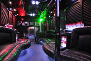 Chicago Limo Bus Interior