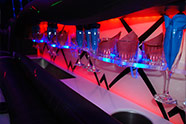 Chicago Party Bus Interior